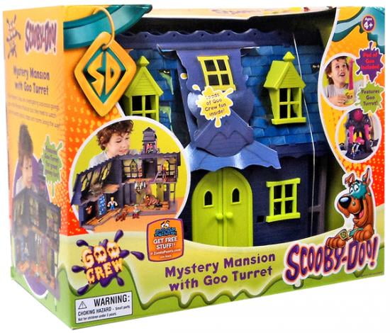 scooby doo mystery mansion with goo turret
