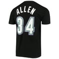 thumbnail image 3 of Men's Mitchell & Ness Ray Allen Black Milwaukee Bucks Hardwood Classics Stitch Name & Number T-Shirt, 3 of 3