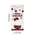 thumbnail image 4 of FEOLGEHLY 100 Pcs Easter Bunny Egg Transparent Candy Bags, Clear OPP Plastic Snack Packaging Bags with Twist Ties, Printable Favor Bags for Birthday Party Favors, Holiday Gift Wrapping, 4 of 8