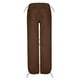 thumbnail image 5 of Gibobby Pantalones de vestir para mujer Petite largos de cintura alta con pernera ancha Ajuste suelto Trabajo Oficina Pantalones largos (Coffee, L), 5 of 5