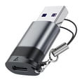 thumbnail image 2 of ACEFAST J8 USB-C Female to USB-A Male Adapter 10Gbps Data Transfer Fast Charging Converter, 2 of 5