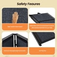 thumbnail image 3 of 63 Folding Dog Ramp for Cars, Wide 17.3 Non-Slip Carpet Surface Pet Ramp for Large Dogs, Portable SUV Truck Ramp Supports 250 lbs, Gentle Slope for Senior Dogs, 3 of 12
