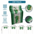 thumbnail image 6 of Saint Patrick's Day Table Runner 90 Inches Long Farmhouse Dress Scarves, Luck Leaves Car Grey Wooden Plaid Dining Tablerunner for Coffee Table/Kitchen Island/Party Décor, 13" x 90", 6 of 8