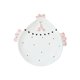 thumbnail image 2 of ddioayh Easter Ceramic Tableware Set with Relief Chicken Design Heat Insulation Kitchen Storage 3-Piece Sealed Containers for Coffee Tea, 2 of 6