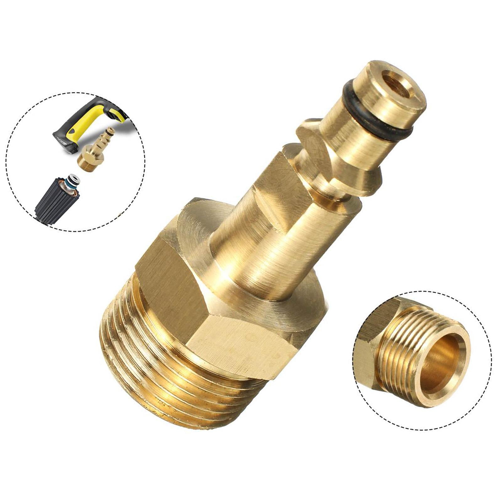 M22 High Pressure Cleaner Hose Adapter, Quick Connect Fittings, Coupler