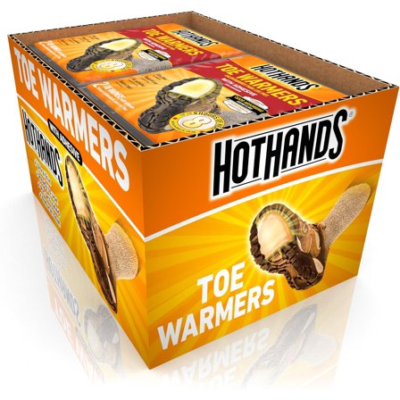 HotHands Toe Warmers - Long Lasting, Odorless, Air Activated - Up to 8 Hours of Heat - 20 Pair