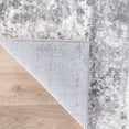 thumbnail image 4 of World Rug Gallery Distressed Abstract Gray 2' x 3' Door Mat, 4 of 7