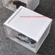 thumbnail image 2 of Caja de almacenamiento de zapatillas con ventosa magnética transparente para zapatillas de baloncesto, cajas para zapatos, armario transparente para zapatos, 2 of 5