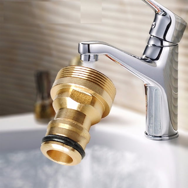 Brass Faucet Tap Quick Connector G3/4 Male Thread Hose Pipe Adapter Fitting