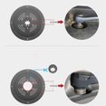 thumbnail image 4 of Riwesomey 2 paquete/lote cubierta protectora compacta para orificio de parabrisas de coche-cubierta protectora elegante impermeable para Ventana automotriz 2 piezas+accesorios, 4 of 6