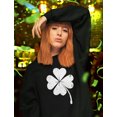 thumbnail image 5 of Tstars Womens Gifts for Irish St Patricks Day Pullover Lucky Charm Clover St Patricks Day Shamrock Shirts Gift for Her Irish Shirt Pride Proud Irish Women Sweatshirt, 5 of 7