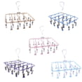thumbnail image 2 of GUOOL Travel Clip Drip Socks Hangers Clothes Laundry Drying Hanger Rack 23 Clips - Gold, 2 of 6