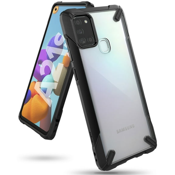 Ringke Fusion-X Compatible with Samsung Galaxy A21s Case - Black