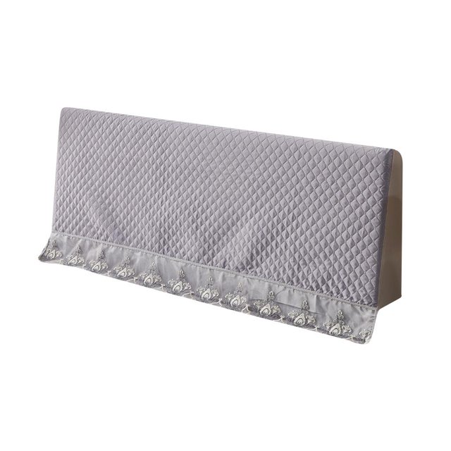 Protector de la cubierta de las cabeceras de la cama Protector De La Cubierta Antipolvo De La Cabecera De La Cama Elástica 120cm Gris Gris Magideal Protector de la cubierta de las cabeceras de la cama