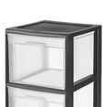 thumbnail image 4 of Sterilite 2 Drawer File Cart Black, 4 of 5