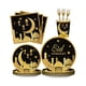 thumbnail image 2 of Juego de Vajilla Eid Mubarak de 48 Piezas Perfecl para 8 Invitados Suministros para Fiestas, 2 of 8