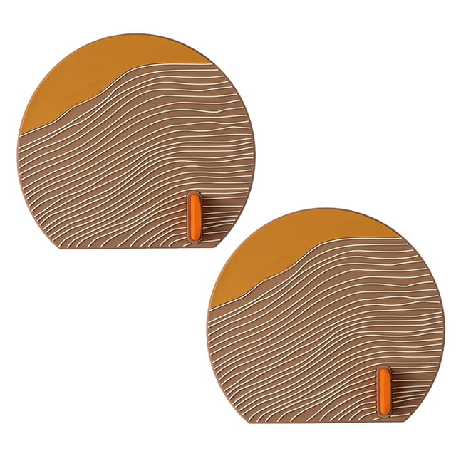 Silicone Drain Plug Hair Stopper Flat Suction Cover for Kitchen Bathroom and Laundry