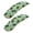 Black Cat-Green, variant on LedBack Hibiscus Printed Chair Armrest Covers for Office Chair Computer Chair, Stretchy Soft Comfy Office Chair Armrest Protector, Leaves Print Desk Chair Computer Chair Armrest Covers, 2 Piece