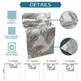 thumbnail image 6 of Sage Green Leaves Table Runner 120 Inches, Willow Leaf Country Botanical Branches Bed Runner Dresser Scarves Tabletop for Indoor Outdoor Parties/Ceremony/Banquet, 13"x 120", 6 of 9