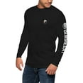thumbnail image 2 of GIMMEDAT Happy Hour Buck Deer Hunting Long Sleeve T-Shirt Man Woman Gift Fun (X-Large) Black, 2 of 4