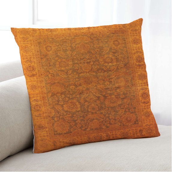 Ahgly Company Indoor Square Mid-Century Modern Throw Pillow, 18 inch by 18 inch