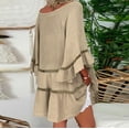 thumbnail image 4 of Haut Chandail à Col en V Ajouré Uni et Lin pour Femme Grande Taille, T-Shirt à Manches Longues pour Femme, T-Shirt à Col Roulé à Manches Longues pour Femme, T-Shirt pour Femme d'Été à Manches Longues, Spandex, Chemises pour Femmes, 4 of 4