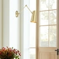 thumbnail image 3 of Elegant Articulating Mid-Century Modern Metal Sconce,Wall Lights for Living Room,Lounge Wall Lights,Wall Lights for Sitting Room, 3 of 8