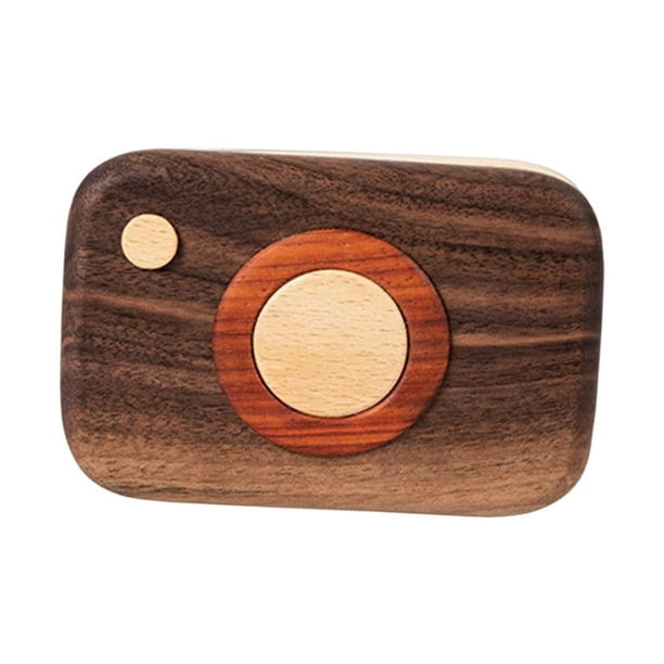 Estuche de almacenamiento, práctica tarjeta de registro de madera, , , estuche de almacenamiento, caja de recuerdos, Cámara