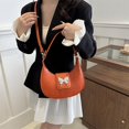 thumbnail image 4 of Niche Design Butterfly Crescent Bag Bolso de media luna de cuero PU para mujeres y niñas, 4 of 4