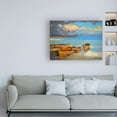 thumbnail image 3 of Trademark Fine Art 'Fishing Boats Coast' Canvas Art by Vahe Yeremya, 3 of 3