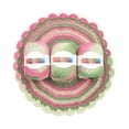 thumbnail image 1 of Mashaouyo Clearance Dyed Rainbow Wool Thread Handmade Diy Crochet Fine Shawl Hat Scarf Woolen Thread, 1 of 2
