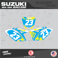 thumbnail image 4 of Kalair GFX Graphics Kit for Suzuki RMZ250 (2014-2016) Evader Series, 4 of 5