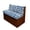 Blue Tribal Stripes, variant on Uourmeti Green Stripes RV Dinette Cushion Covers 2 Pack Stretchable Camper Seat Slipcover Non Slip Washable Sofa Couch Cover for Travel Trailer