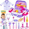 thumbnail image 1 of Kit de regalo médico para niñas y niños con disfraz, 22 unidades, 1 of 9