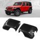 thumbnail image 5 of uds de fibra de carbono vista lateral del coche cubierta de espejo retrovisor ajuste para Jeep Wrangler JL 2018 +, 5 of 8