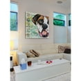 thumbnail image 4 of Marmont Hill - "Pop Art Boxer Mugshot" by Stephanie Gerace Painting Print on Wrapped Canvas, 4 of 5