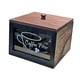 thumbnail image 4 of Portafiltros de café, caja de almacenamiento de madera con tapa, accesorios de barra de café, decoración para mostrador, hogar, oficina, contenedor, 4 of 9