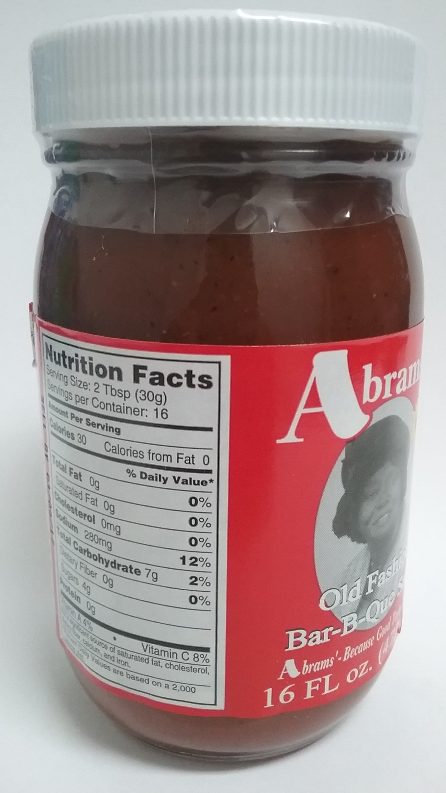 Abrams Spicy Hot BBQ Sauce, 16 oz