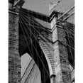 thumbnail image 3 of Pica, Jeff 15x18 Black Modern Framed Museum Art Print Titled - Bridges of NYC III, 3 of 5