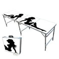 thumbnail image 2 of PARTYPONG 8-Foot Folding Beer Pong Table - Trucker Girl Edition (Base Model), 2 of 4