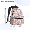thumbnail image 4 of Picia Hello Summer With Gnome Large Capacity Backpack Classic Style Backpack Casual Backpack Water-Resistant School Work Travel Outdoor Backpack, 4 of 8