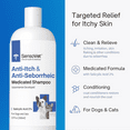 thumbnail image 4 of SensoVet Anti-Seborrheic & Anti-Itch Relief Shampoo for Dogs & Cats, 4 of 6