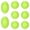 Light Green, variant on 4-12PC Pickleball Training Ball Quiet Foam Noise Reducing Soft Practice Balls Standard-Sized Indoor Warm-Up Solution for Beginners Professionals Use Living Room Backyard PU Foam Lightweight
