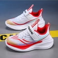 thumbnail image 2 of Zshosam Toddler Sneakers Girls Baby Toddler Unisex Infant Shoes Boys Girls Mesh Breathable Non-Slip Soles Size 1,(Red Big Kids 1), 2 of 8