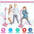 thumbnail image 4 of Kids Microphone Toys for Girls 3 4 5 6 7 Year Old, Karaoke Microphone Singing Kids Toys for Girls 3-6 Years Toddlers, 4 of 7