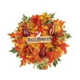 thumbnail image 2 of Clearance Wreath under $10,Fall Decor Fall Wreaths For Front Door Outside Autumn Wreath With Berries Maple Garland For Halloween Farmhouse Front Porch Patio Decoration, 2 of 5