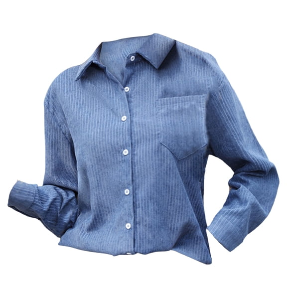Clothing 2025 Super Soft Wrinkle Free Button Down Shirts for Women Formal Work Dress Blouses Tops Womens Button Down Shirts Boyfriend Long Sleeve Oversized Blouses Tops