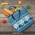 thumbnail image 6 of Xecao Sea Underwater Animals for Tote Bag: spacious with inner pockets, ideal for work, shopping, or travel., 6 of 9