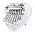 thumbnail image 6 of 8 Key Mini Kalimba Thumb Piano, Portable Finger Piano Musical Instrument with Lanyard, Handheld Percussion for Beginners and Music Lovers B#071 E, 6 of 8