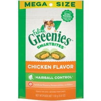 ADMC Greenies SmartBites Hairball Control Cat Treats - Pack of 10